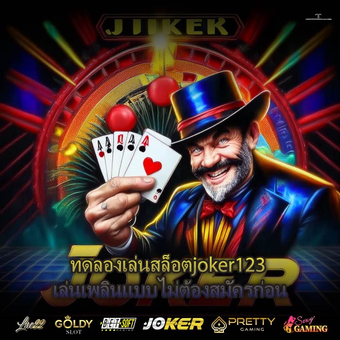 ทดลองเล่นสล็อตjoker123 เล่นเพลินแบบไม่ต้องสมัครก่อน